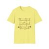 Thankful, Grateful & Blessed Unisex Softstyle T-Shirt - Image 62