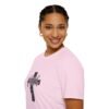 Faith Cross Unisex Softstyle T-Shirt - Image 9