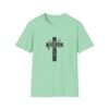 Faith Cross Unisex Softstyle T-Shirt - Image 62