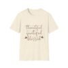 Thankful, Grateful & Blessed Unisex Softstyle T-Shirt - Image 2