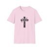 Faith Cross Unisex Softstyle T-Shirt - Image 2