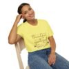 Thankful, Grateful & Blessed Unisex Softstyle T-Shirt - Image 70