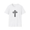 Faith Cross Unisex Softstyle T-Shirt - Image 14