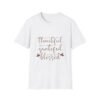 Thankful, Grateful & Blessed Unisex Softstyle T-Shirt - Image 14