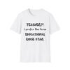 Educational Rock Star Unisex Softstyle T-Shirt - Image 6