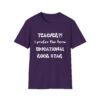 Educational Rock Star Unisex Softstyle T-Shirt - Image 42