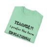 Educational Rock Star Unisex Softstyle T-Shirt - Image 33