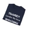 Educational Rock Star Unisex Softstyle T-Shirt - Image 41