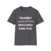 Educational Rock Star Unisex Softstyle T-Shirt - Image 34