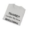 Educational Rock Star Unisex Softstyle T-Shirt - Image 17