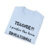 Educational Rock Star Unisex Softstyle T-Shirt - Image 5