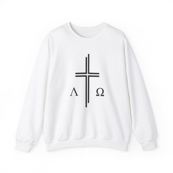 Alpha & Omega Unisex Heavy Blend™ Crewneck Sweatshirt