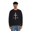 Alpha & Omega Unisex Heavy Blend™ Crewneck Sweatshirt - Image 11