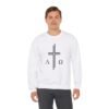 Alpha & Omega Unisex Heavy Blend™ Crewneck Sweatshirt - Image 6