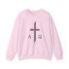 Alpha & Omega + Scripture Unisex Heavy Blend™ Crewneck Sweatshirt - Image 61