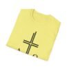 Alpha & Omega + Scripture Unisex Softstyle T-Shirt - Image 35
