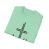 Alpha & Omega + Scripture Unisex Softstyle T-Shirt - Image 41