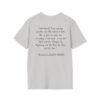 Alpha & Omega + Scripture Unisex Softstyle T-Shirt - Image 15