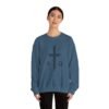 Alpha & Omega + Scripture Unisex Heavy Blend™ Crewneck Sweatshirt - Image 37