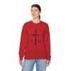 Alpha & Omega + Scripture Unisex Heavy Blend™ Crewneck Sweatshirt - Image 74