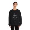 Alpha & Omega + Scripture Unisex Heavy Blend™ Crewneck Sweatshirt - Image 10