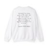 Alpha & Omega + Scripture Unisex Heavy Blend™ Crewneck Sweatshirt - Image 2