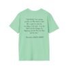 Alpha & Omega + Scripture Unisex Softstyle T-Shirt - Image 39