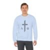 Alpha & Omega + Scripture Unisex Heavy Blend™ Crewneck Sweatshirt - Image 31