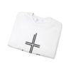 Alpha & Omega + Scripture Unisex Heavy Blend™ Crewneck Sweatshirt - Image 3