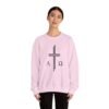 Alpha & Omega + Scripture Unisex Heavy Blend™ Crewneck Sweatshirt - Image 64