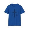 Alpha & Omega + Scripture Unisex Softstyle T-Shirt - Image 57