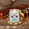 Best Mom Ever Unscented Candles, Coconut Apricot Wax (4oz, 9oz) - Image 10
