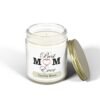 Best Mom Ever Vanilla Bean Scented Candles, Coconut Apricot Wax (4oz, 9oz) - Image 7